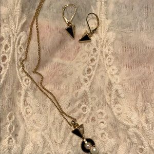 Necklace & earrings set NWOT